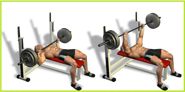 Barbell bench press